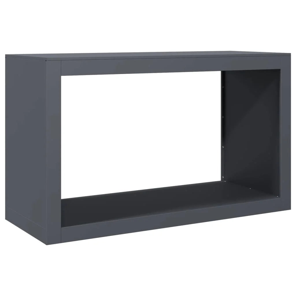 Portalegna 100 x 40 x 60 cm acciaio antracite 02_0043691