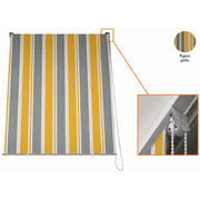 TENDA DA SOLE A CATENELLA  2X3M RIGATO GIALLO