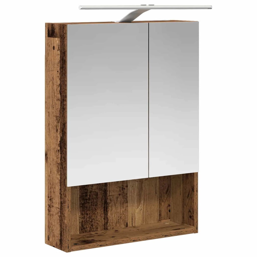 Set di mobili per il bagno 5 pcs Legno antico 3406885
