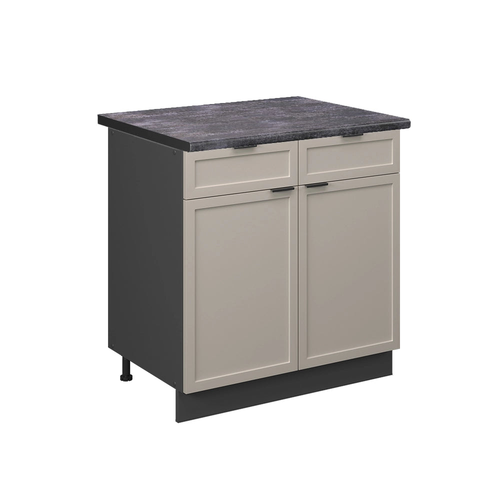 Vicco Mobiletto base per cucina GrigioBeige 80 cm , PL Antracite