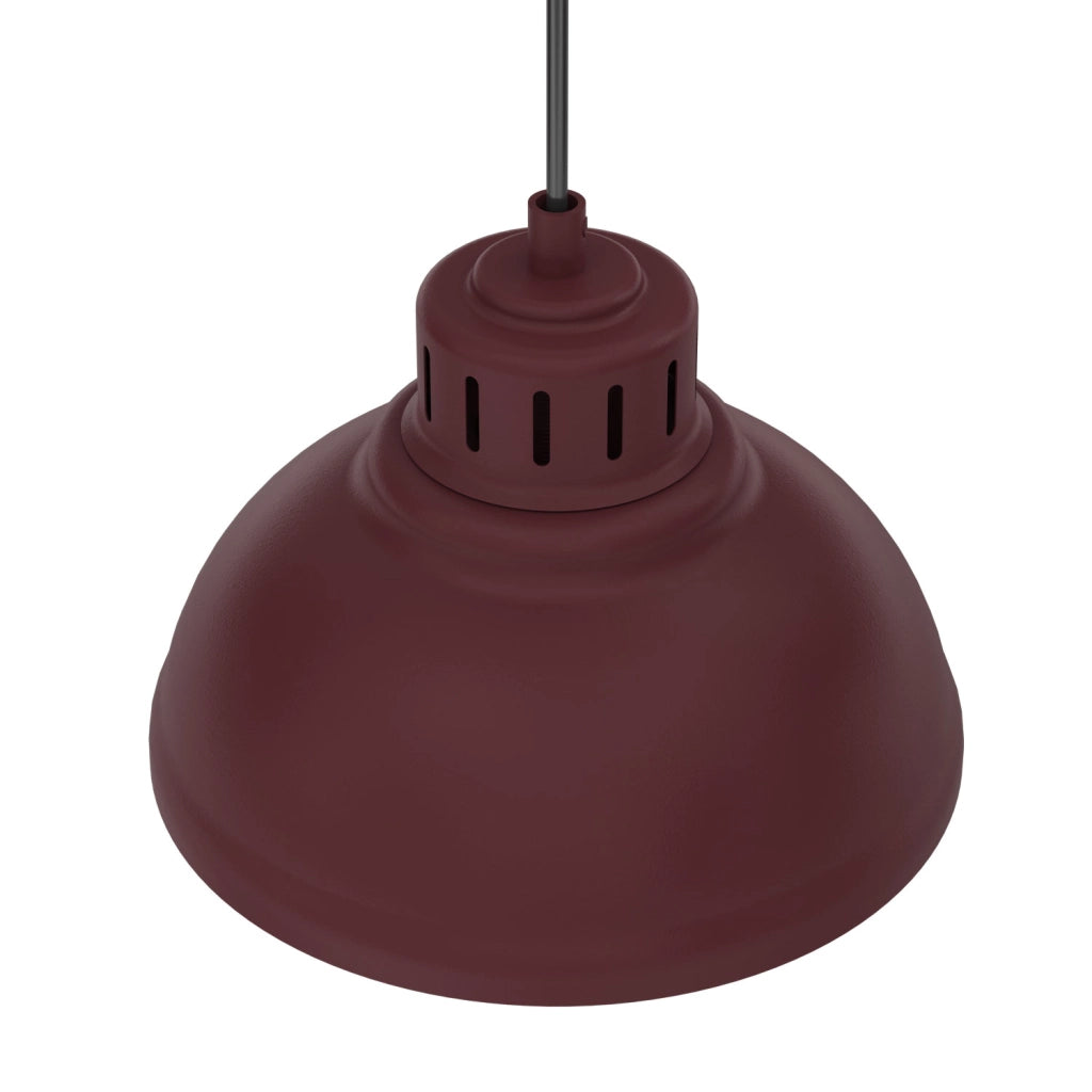 Lampada a sospensione Sven 3xE27 bordo acciaio Luminex