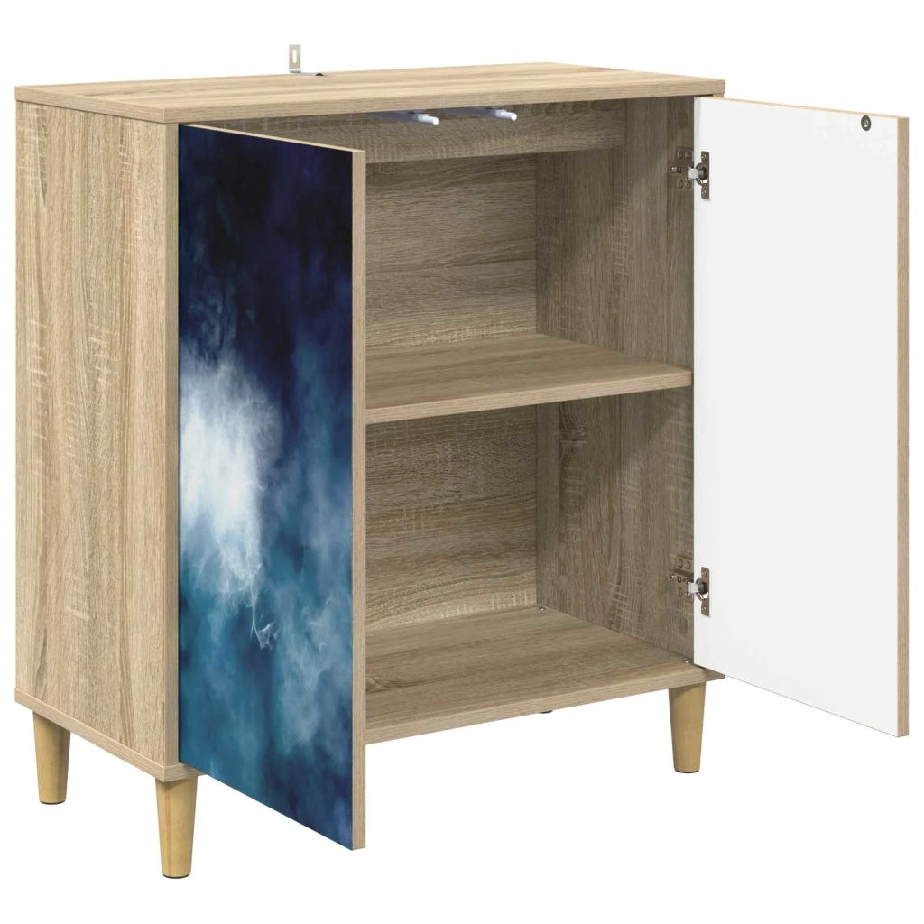 Credenza RAALTE Sonoma 69 x 33 x 75 cm Legno ingegnerizzato 8006912