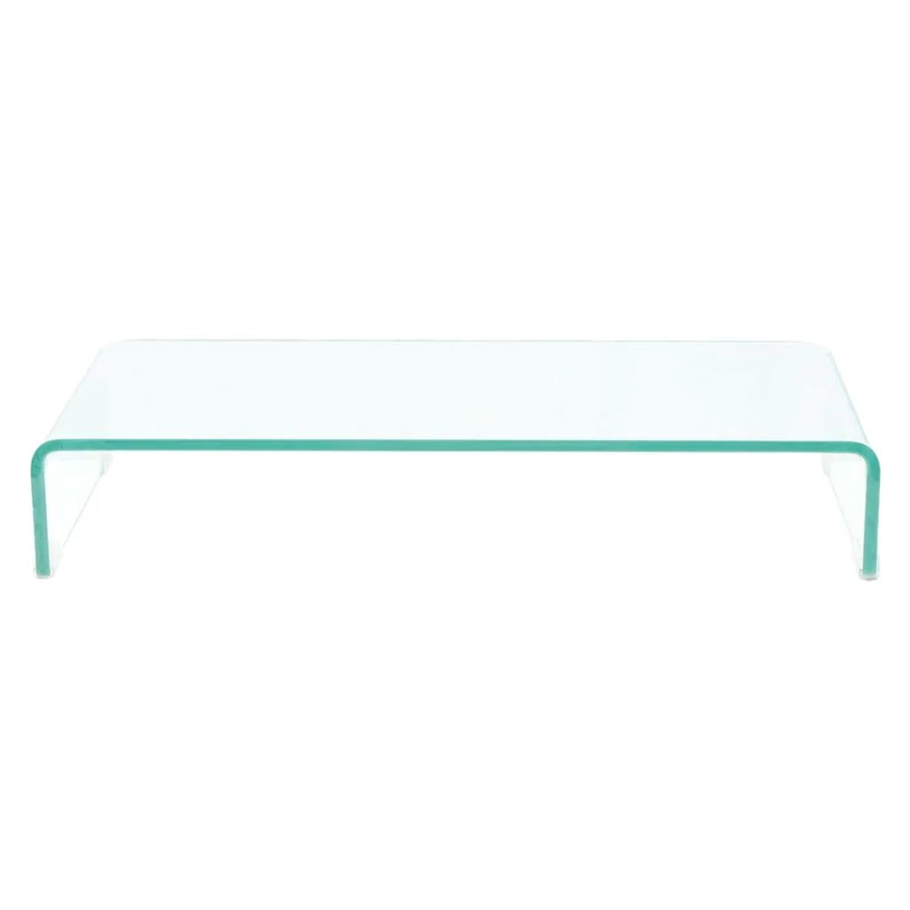Pratico mobile porta TV/buffet di design per monitor da 80 cm vetro trasparente 2502221