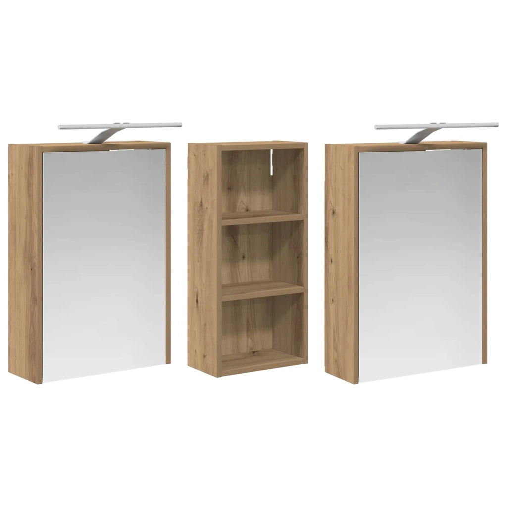 Set di Armadi da Bagno 3 pcs 116 x 16 x 62,5 cm 3403823