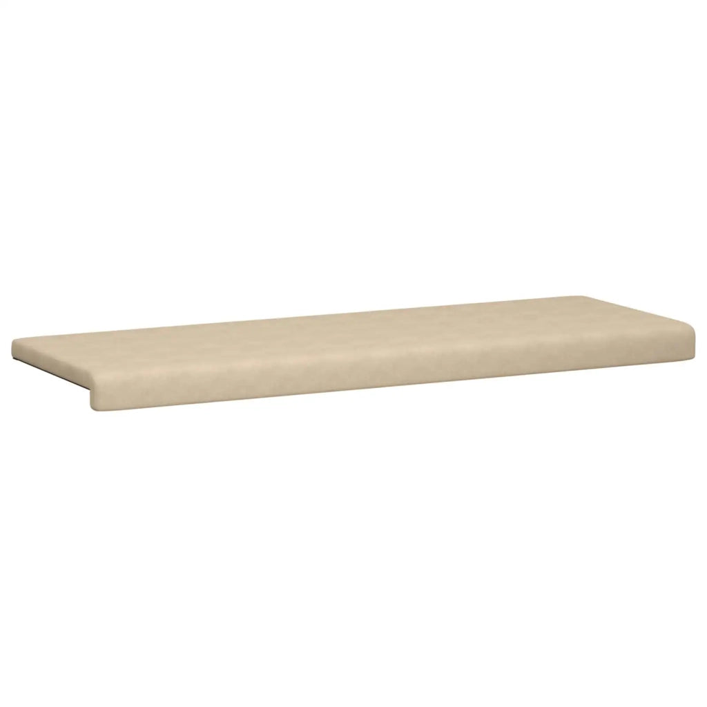 Cuscino per panchina Microfibra Crema Profondità 35 cm 42043364