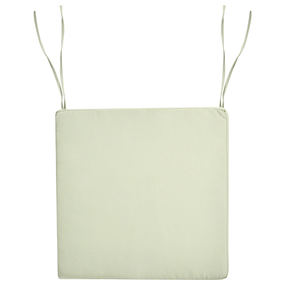 Cuscino per sedia da giardino in tessuto poliestere verde chiaro resistente raggi raggi UV