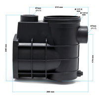 Pezzo di ricambio: alloggiamento per pompa piscine HZS-550