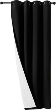 Porta blindata a doppia lastra - 2 strati di isolamento termico - elegante e stile nero