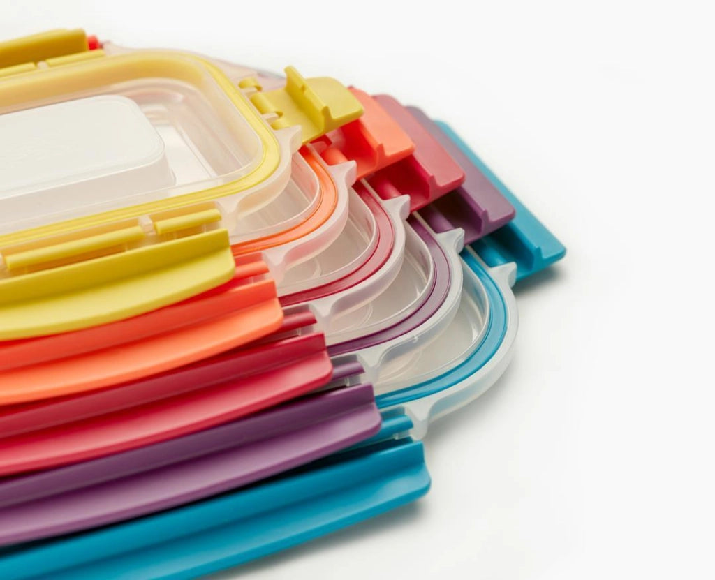 Joseph Joseph 81081 Nest Contenitore per Alimenti 5 Pezzi 230 ml 540 ml 1,1 l 1,85 l 3 l Plastica e Silicone Multicolore