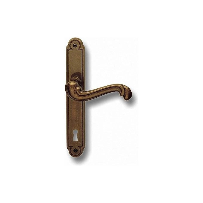 Ghidini 290089000 Maniglia Ottone Brunato Barocco Q8x90