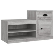 Scarpiera | Mobile per scarpe Grigio Sonoma 100x42x60 cm in Legno Multistrato