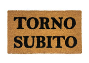 Zerbino Entrata Ingresso Casa Antiscivolo Cocco Allegro Torno Subito
