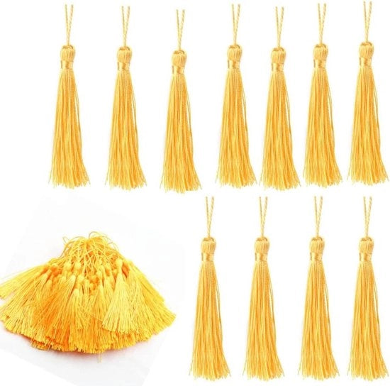 Puntoni dorati per cartellini, decorazioni e progetti DIY - Oro - 100 pezzi