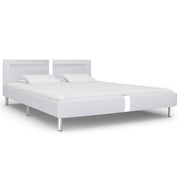 Giroletto con LED senza Materasso-Struttura Letto Bianco 180x200 cm 861005
