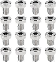 Viti di fissaggio 16 pezzi - M6 x 8 mm - Acciaio inossidabile - Testa a 4 mm interno - Compatibile con la serie NCK - Duraturo e resistente alla corrosione - Viti
