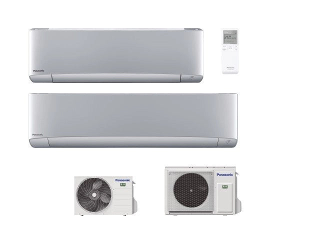 Condizionatore Panasonic Etherea Silver 18000 Btu CS-XZ50ZKEW R-32 Wi-Fi Integrato