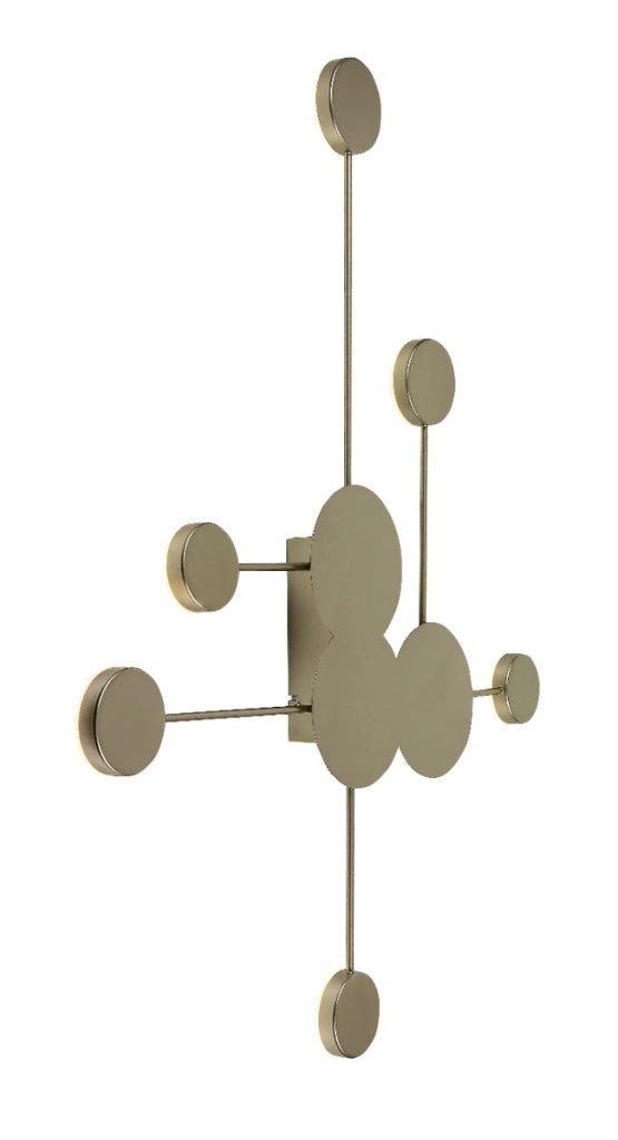 Applique moderna LED 21W 6 luci oro AMADEO 71276 Rabalux