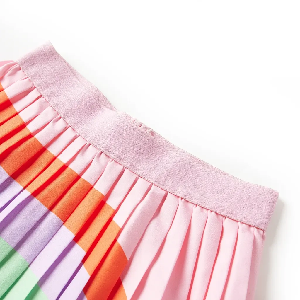 Gonna Plissettata da Bambina Rosa Chiaro 116 CFW3870782
