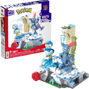 MEGA Pokémon Piplup e Sneasel Divertimento sulla Neve Set Adventure 171 Pezzi