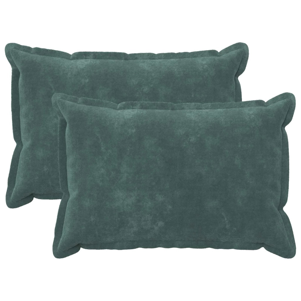 Federa 2 pcs HOUTEN Blu mare 30 x 50 cm Fleece in microfibra 916195