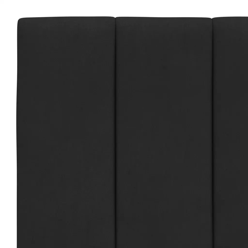 Cuscino Testiera Hanko Nero 90 cm in Velluto 374651
