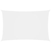 Vela ombreggiante/ombrellone rettangolare in tessuto Oxford 2 x 5 m bianco 02_0009631