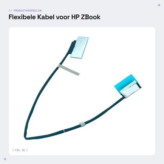 Cavo flessibile per HP ZBook Fury 15 G7 e G8