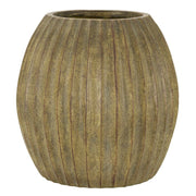 Vaso Decorativo VKH815, Verde, Poliresina, 32x32x32,5 cm