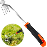 Strumento per la rimozione delle erbacce Sostenibile - Manuale - Tastiera per erbacce in acciaio inossidabile - Attrezzo da giardino - Lame a forma di zampa - Facile da utilizzare - Strumento per la rimozione delle erbacce