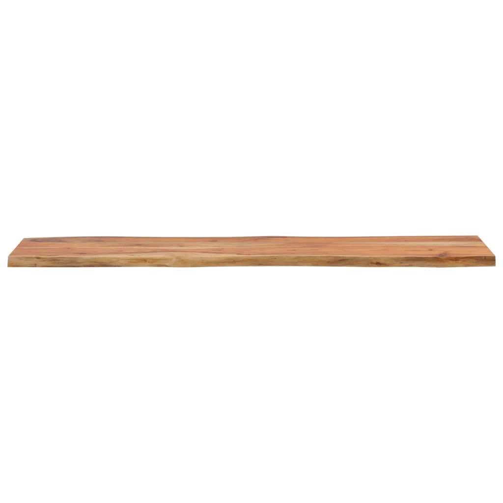 Piano Tavolo | Superficie Tavolo | Piano Scrivania 180x40x2,5 cm Rettangolare Legno Acacia Bordi Vivi