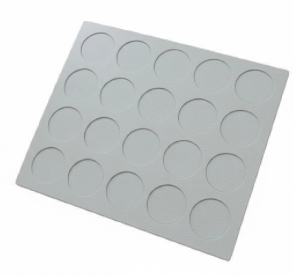 TAPPO COPRIFORO ADESIVO D 13 MM GRIGIO CHIARO 500 pezzi