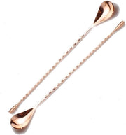 Set di 2 levettes per cocktail 30 cm - Acciaio inossidabile