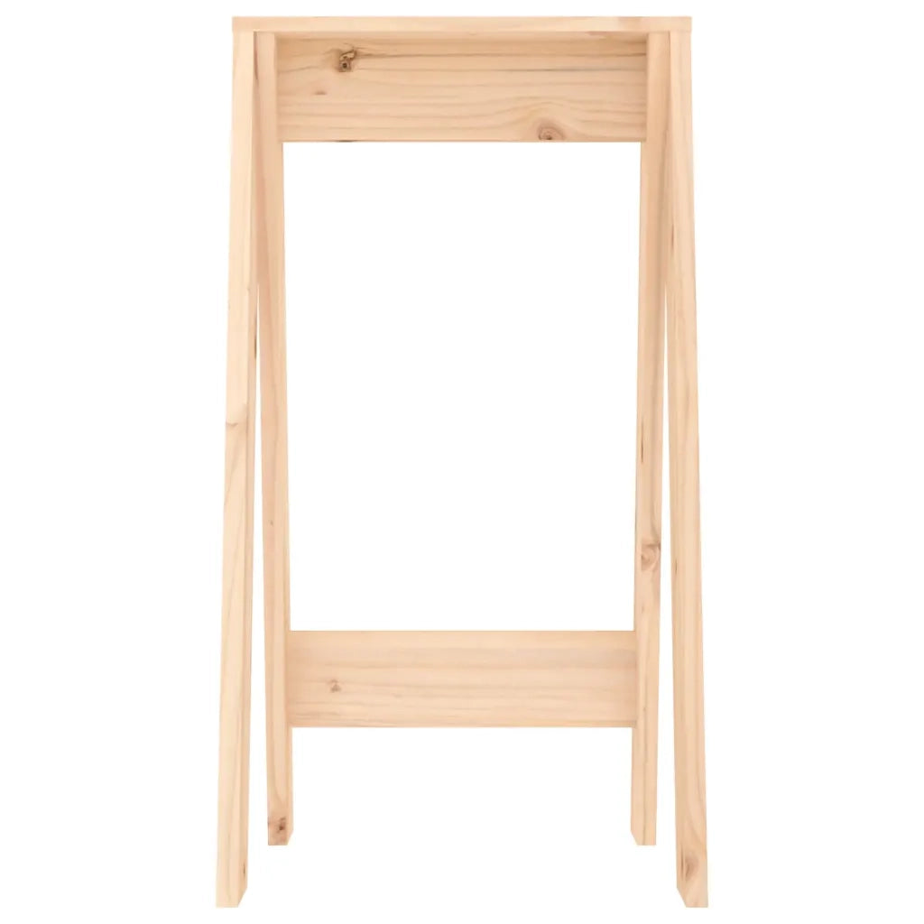 Sgabelli 2 pz 40x40x75 cm in Legno Massello di Pino 823669