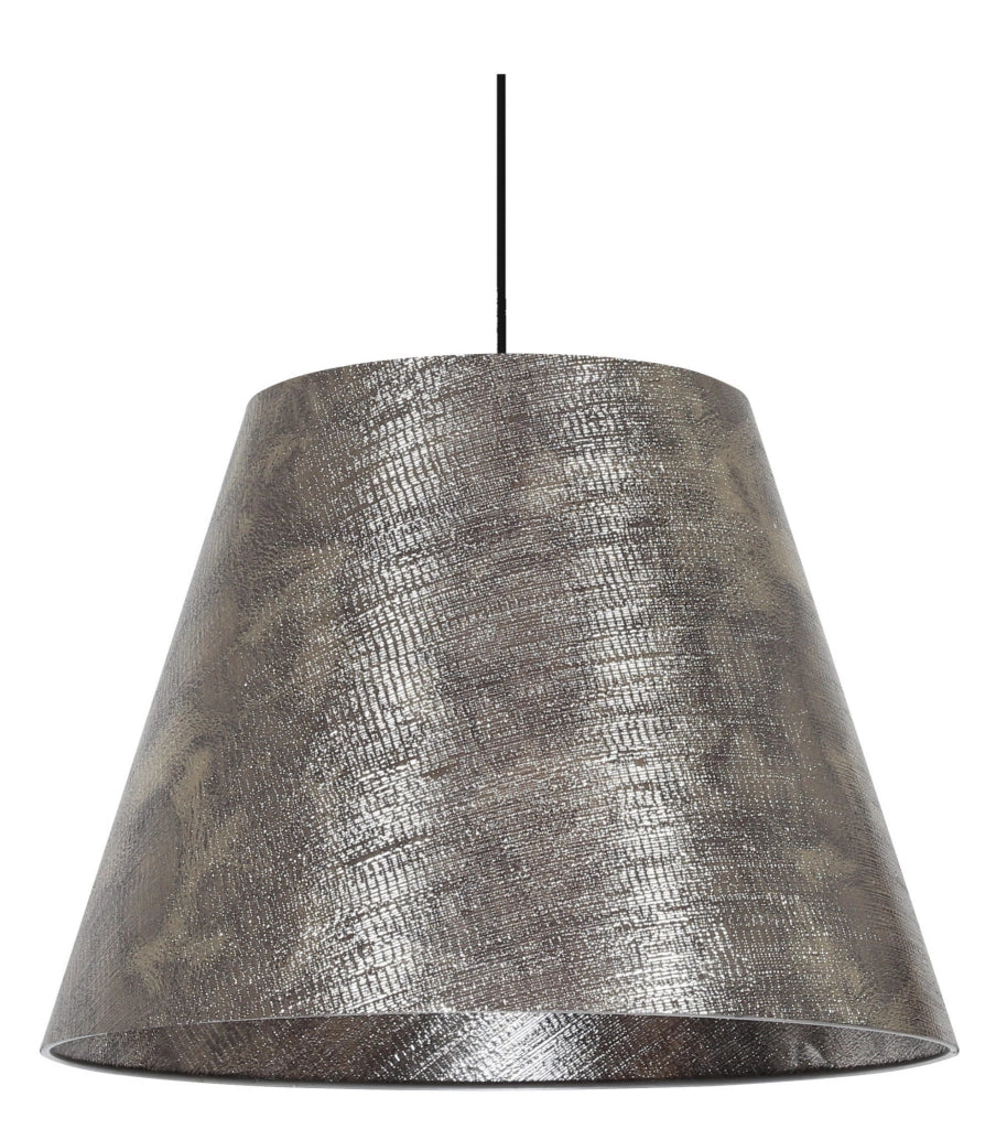 Candellux Platino lampada a sospensione grigia Ø35 E27