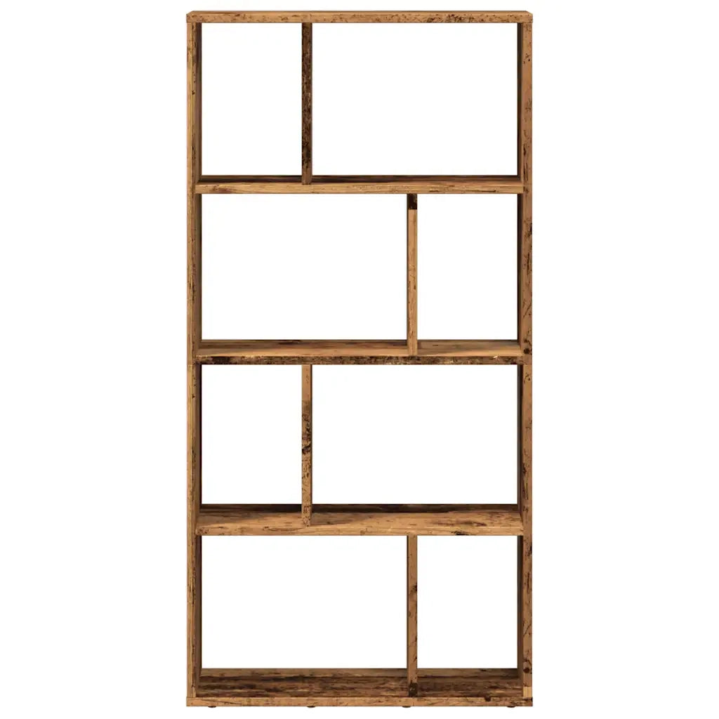 Libreria-Scaffale per Libri-Mobile di Stoccaggio Legno Antico 60x20x120 cm in Truciolato