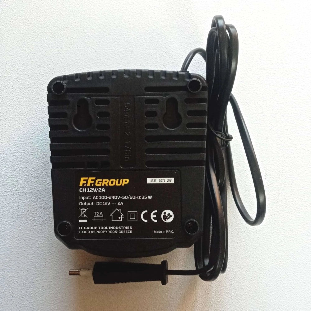 Ff group c1h 12v 2a caricabatterie universale per batterie ioni di litio
