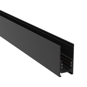 Binario Moderno Busbar Trunkings Exility Alluminio Nero 1M