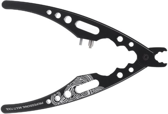Strumento di Montaggio/Demontaggio Universale per Shock - Realizzato in Alluminio - Leggero e Sostenibile - Adatto per RC Auto 1/10 e 1/8 - Nero - Progettazione Avanzata del Pattern - Strumento di Dampening dei Shock