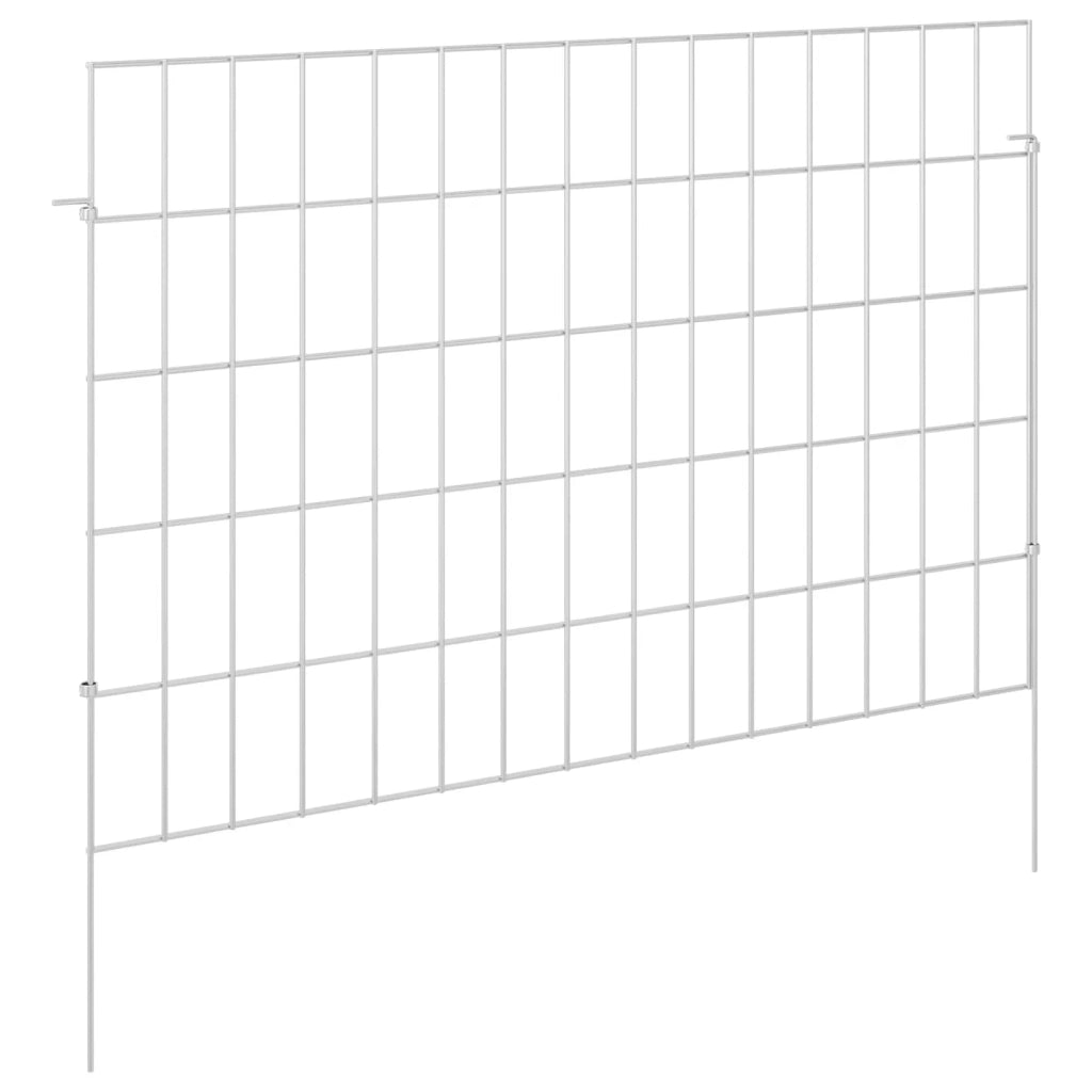 Recinzione da Giardino con Picchetti 24 pcs 75 x 50 cm Mesh 42042971