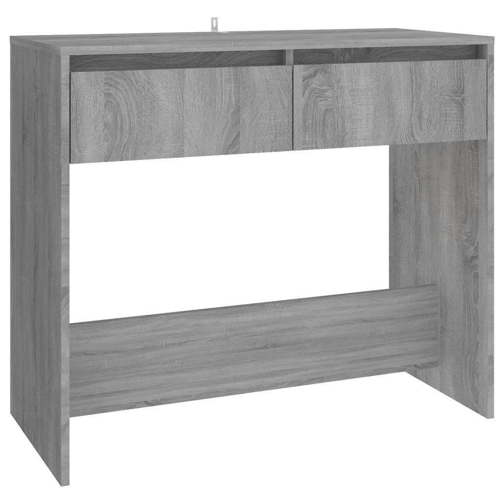 Tavolo Consolle | Tavolo d'Ingresso Grigio Sonoma 89x41x76,5 cm in Acciaio