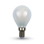 ILLUMILED SFERA FILAMENTO LED G45 4W SATINATA E14 460LM 2700K