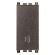 VIMAR ARKE - PULSANTE 1P NO 10A METAL