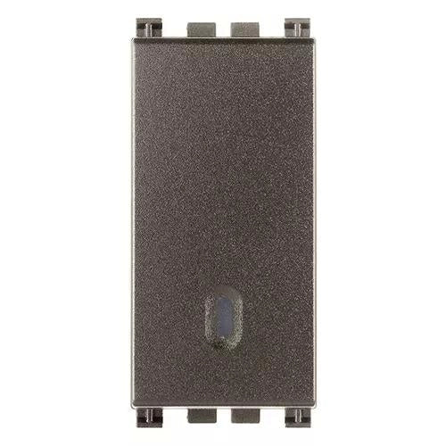 VIMAR ARKE - PULSANTE 1P NO 10A METAL