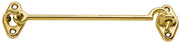 GANCIO FERMAFINESTRA OTTONE LUCIDO 160 MM- 12,0 pz