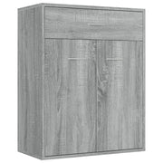 Buffet credenza cassettiera armadio mobile contenitore organizer cucina soggiorno salotto Sonoma 60 x 30 x 75 cm legno ingegnerizzato grigio 02_0036383