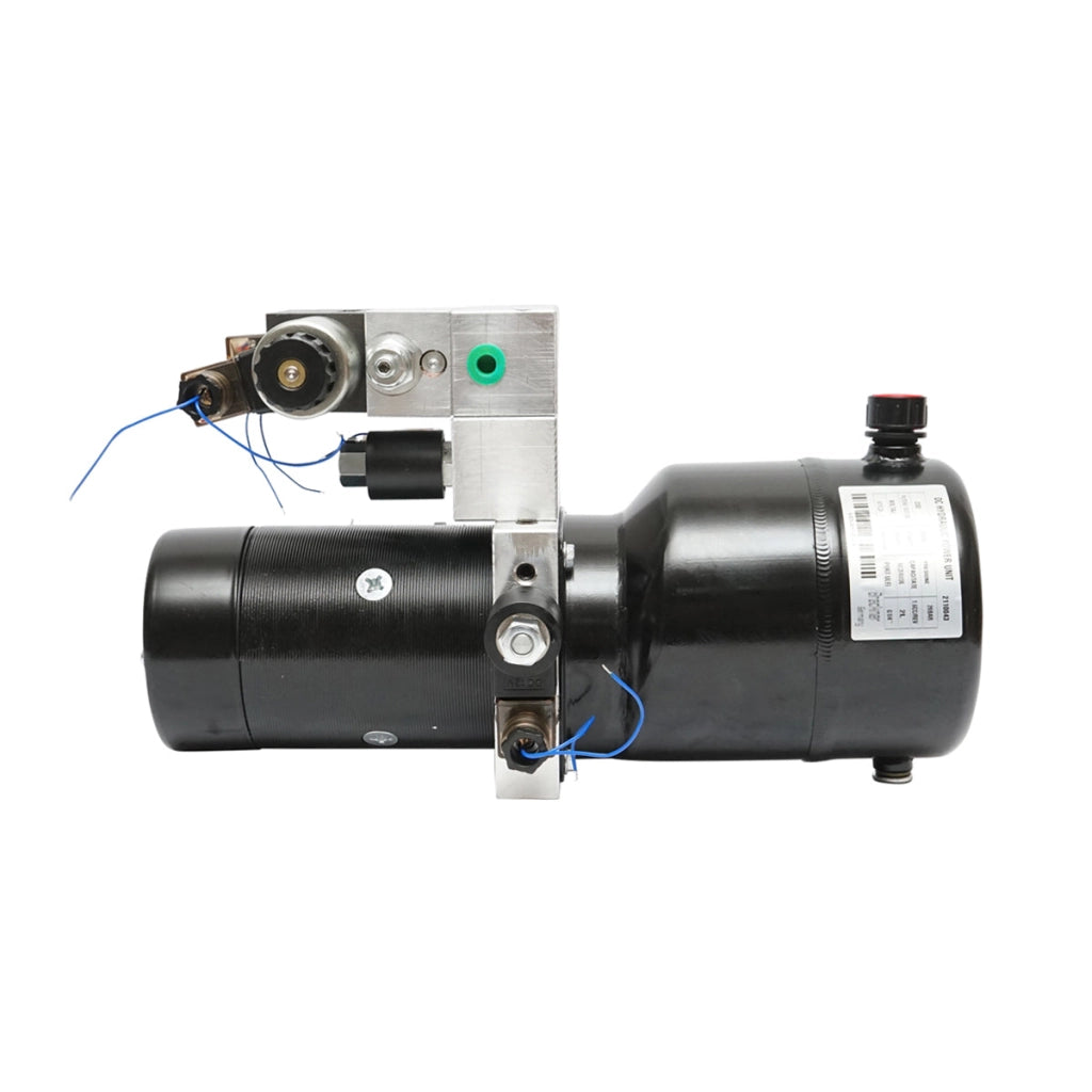 Pompa idraulica ribaltabile per spazzaneve 12V, 1,6Kw, 20Bar