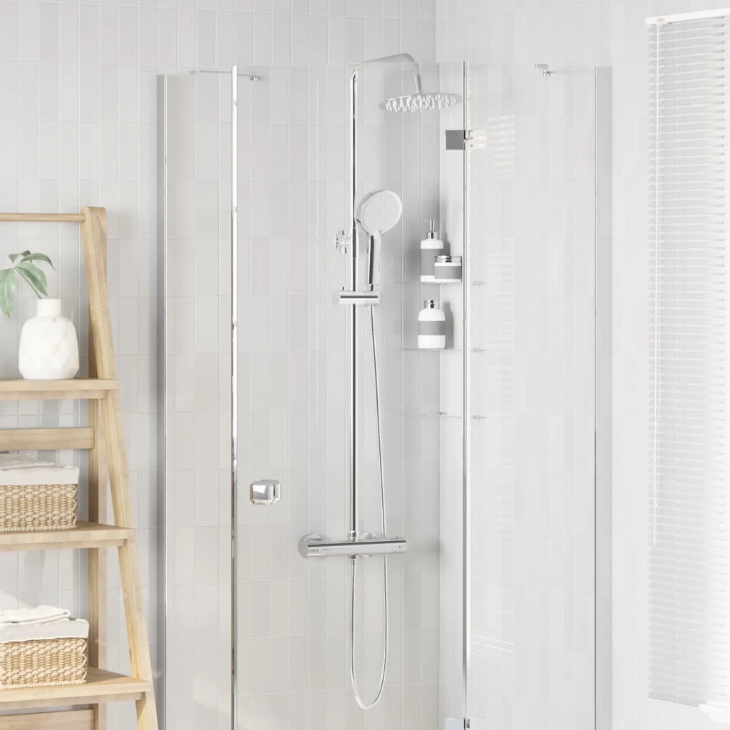 Set di Sistema Doccia Termostatico Cromo SS201 CFW7766911