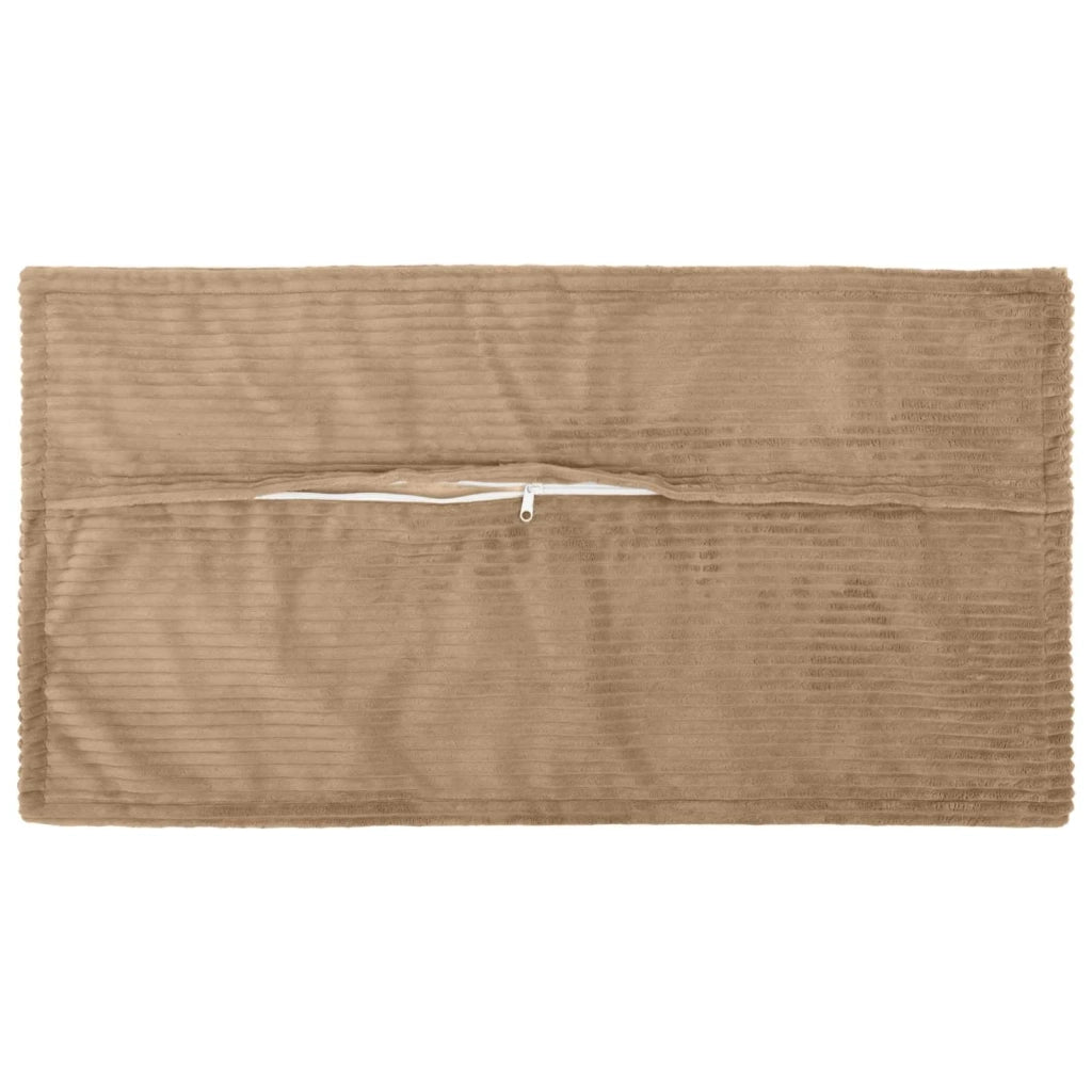 Federa 2 pz HOUTEN Marrone 40 x 70 cm corduroy 917832