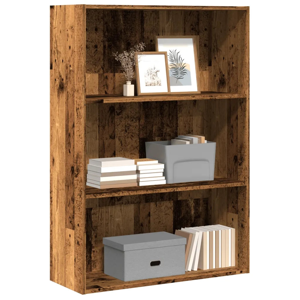vidaXL Libreria Legno Antico 80x30x114 cm in Legno Multistrato