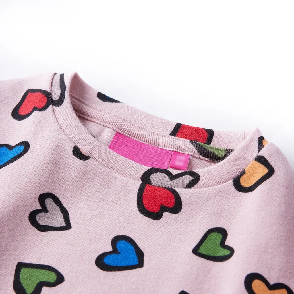 Felpa da Bambina Rosa 104